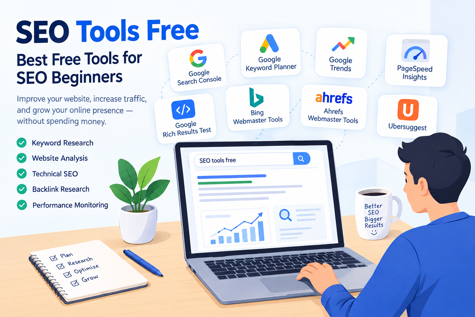 SEO Tools Free: Best Free Tools for Beginners