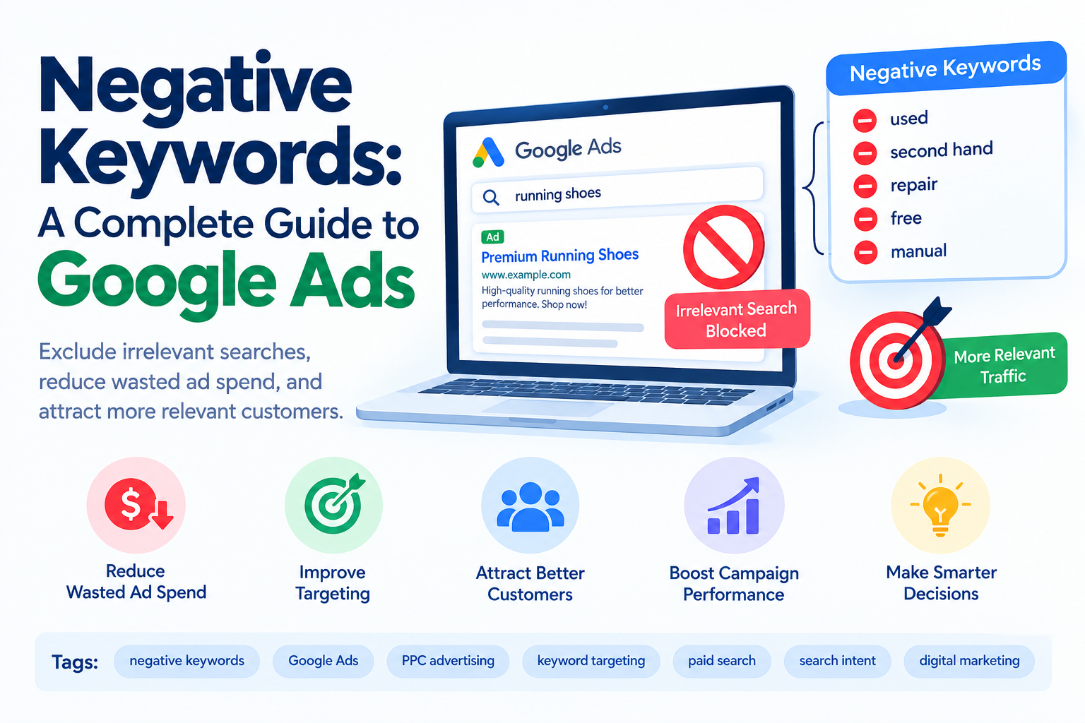 Negative Keywords: A Complete Guide to Google Ads