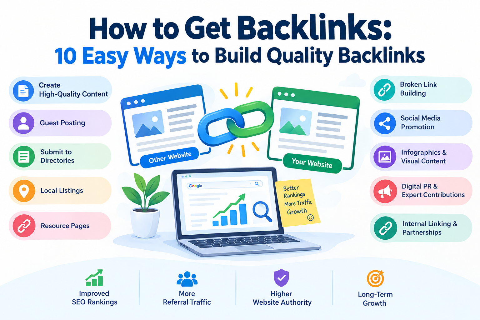 How to Get Backlinks: 10 Easy Ways to Build Quality Backlinks