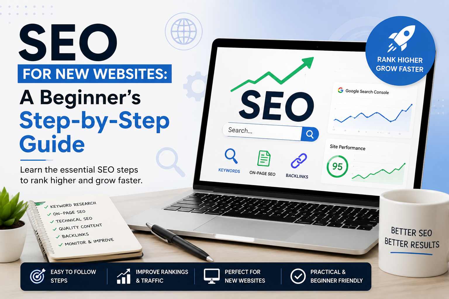 SEO for New Websites: A Beginner’s Step-by-Step Guide
