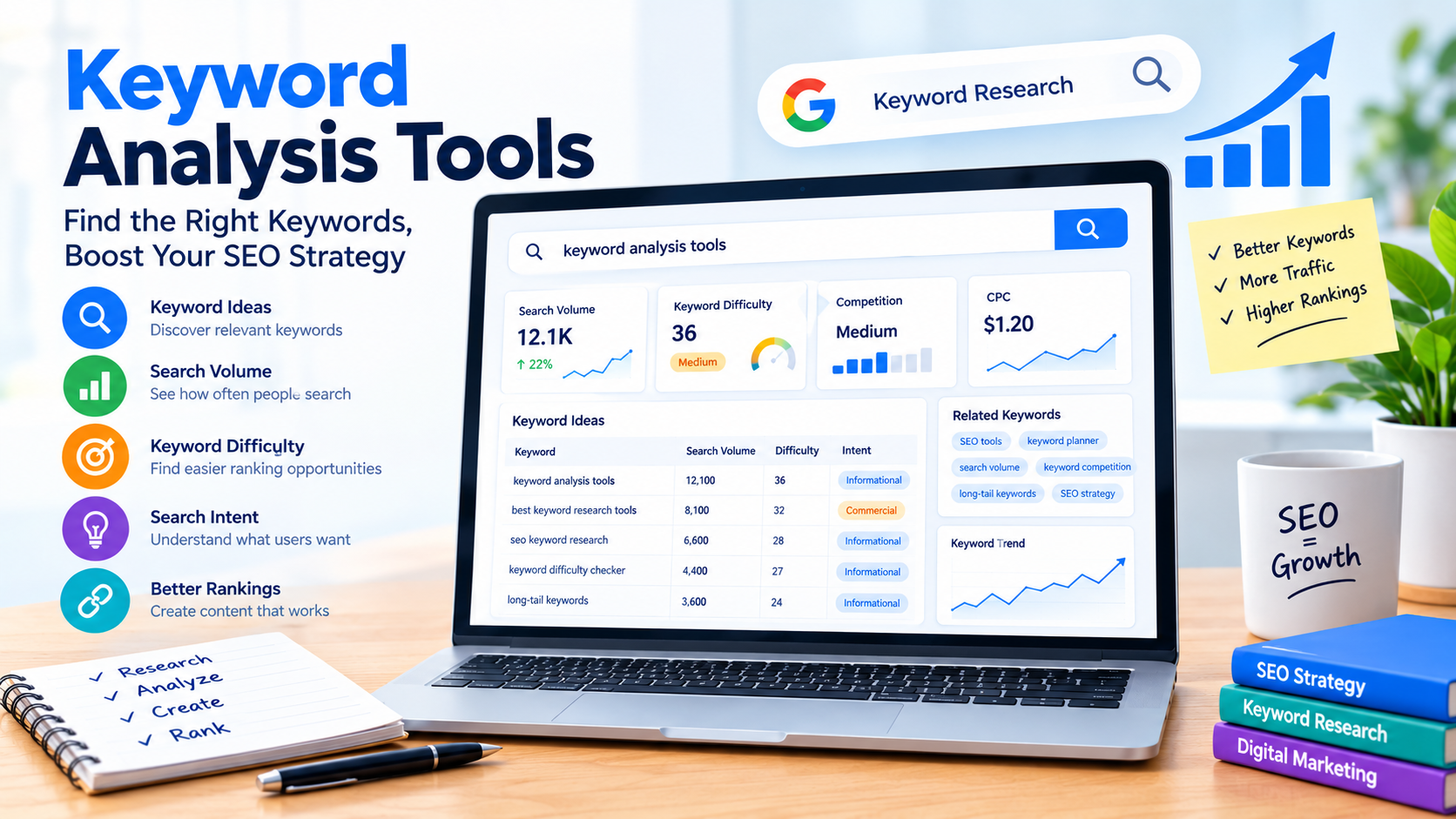 Keyword Analysis Tools: A Complete Guide to SEO Keyword Research